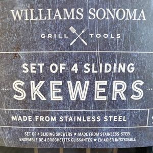 NWT Williams Sonoma Skewers - Set of 4